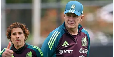 Aguirre en entrenamiento con Selección. Foto: ESTO