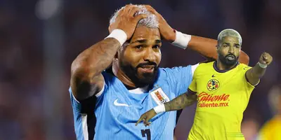 Aguirre en partido con Uruguay. Foto: Sporting News