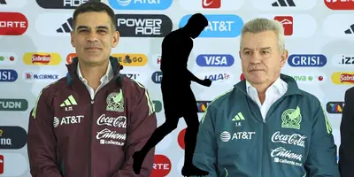 Aguirre y Márquez en confe. Foto: Marca