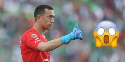 Agustín Marchesín en partido con el América. Foto: Fútbol Total.
