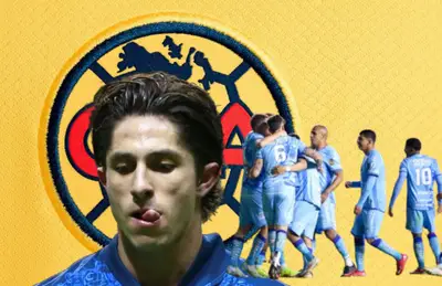 Alan Cervantes y jugadores del Pachuca/ Foto Ameshop.