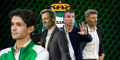 Aleco Irarragorri junto a Diego Cocca, Robert Siboldi y Fernando Ortiz / FOTO LA SILLA ROTA