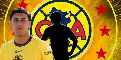 Alejandro Zendejas junto a futbolista incógnito / FOTO PASIÓN ÁGUILA