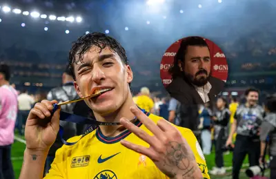 Alejandro Zendejas y Amaury Vergara a su lado/Foto Diario AS.