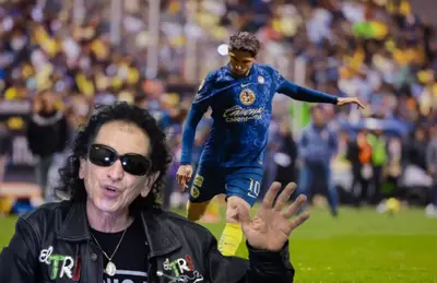 Alex Lora y Diego Valdés jugando/ Foto Threads y Mexsport.