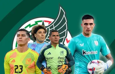 Alex Padilla, Raúl Rangel, Luis Malagón y Guillermo Ochoa/Foto Fan 10.