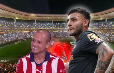 Alexis Vega y Javier Hernández riendo/ Foto ESPN.