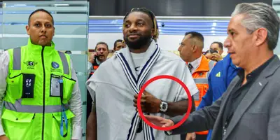 Allan en llegada a México. Foto: SDP Noticias