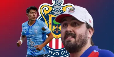 Amaury Vergara junto a Elías Montiel