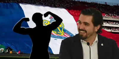 Amaury Vergara junto a futbolista / FOTO IMAGO7