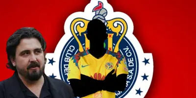 Amaury Vergara junto a futbolista incógnito del América / FOTO SOY FÚTBOL