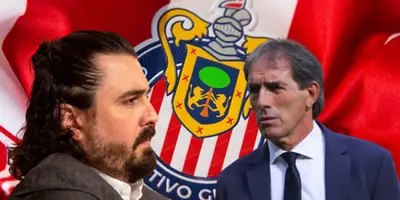 Amaury Vergara junto a Guillermo Almada / FOTO MEDIOTIEMPO