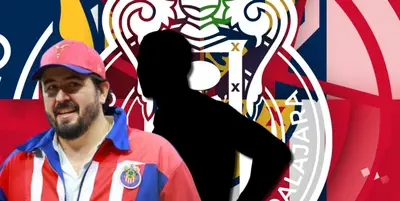 Amaury Vergara junto a jugador incógnito / FOTO TV AZTECA