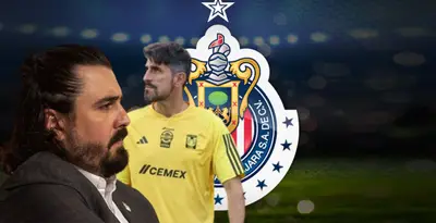 Amaury Vergara junto a Veljko Paunovic / FOTO MEXSPORT