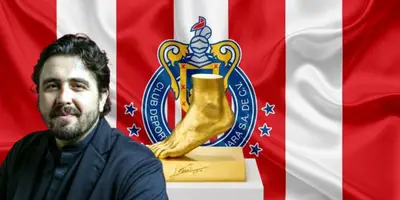 Amaury Vergara junto a zurda de oro / FOTO CANCHA