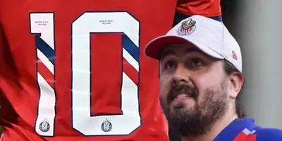 Amaury Vergara junto al 10 de Chivas / FOTO PUBLIMETRO