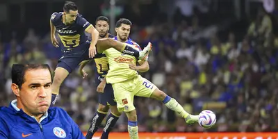 América vs Pumas en el partido del Apertura 2023. Foto: Ovaciones.