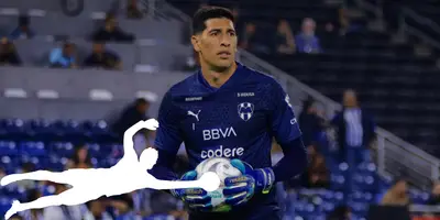 Andrada en partido con Rayados. Foto: Mediotiempo