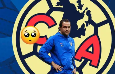 André Jardine con manos en la cintura y emoji con ojos llorosos/Foto Ameshop.