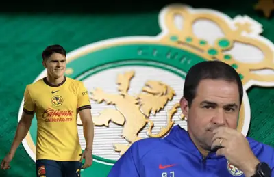 André Jardine e Israel Reyes sonriente/ Foto Soy Fiera.