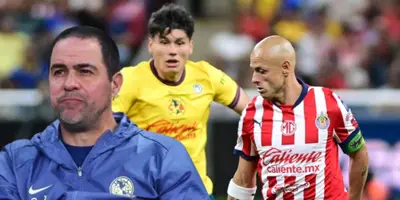 André Jardine en el Chivas vs América / FOTO BOLAVIP