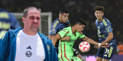 André Jardine en el FC Juárez vs América / FOTO X