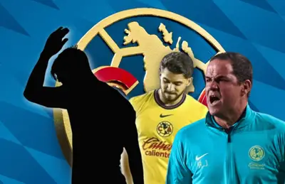 André Jardine enojado, Henry Martín y sombra de jugador/ Foto Club América.