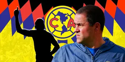 André Jardine junto a futbolista incógnito / FOTO BOLAVIP