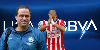 André Jardine junto a Javier Hernández / FOTO CLARO SPORTS