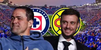 André Jardine junto a Martín Anselmi / FOTO DE 10