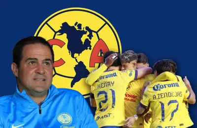 André Jardine preocupado y jugadores del América/ Foto MLS.