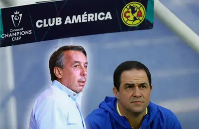 André Jardine y Emilio Azcárraga/ Foto Reporte Índigo.