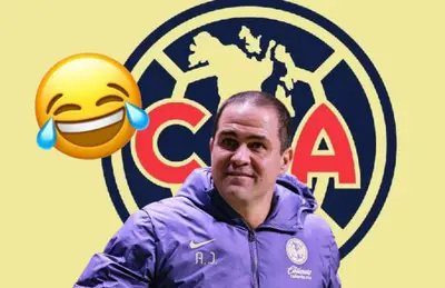 André Jardine y emoji riendo/Foto Récord.