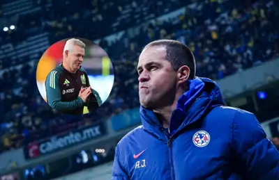 André Jardine y Javier Aguirre/Foto Milenio.