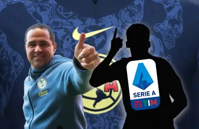 André Jardine y Joaquín Correa en forma de sombra/Foto Club América.