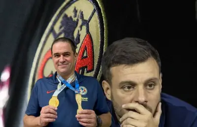 André Jardine y Martín Anselmi/Foto El Universal.