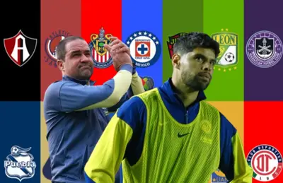 André Jardine y Néstor Araujo/Foto D10.