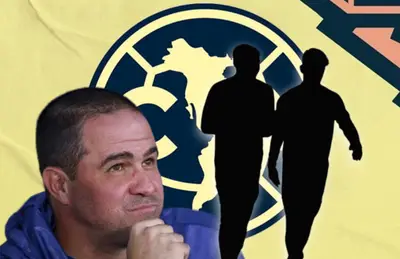 André Jardine y silueta de dos jugadores/Foto Peakpx.