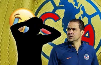 André Jardine y silueta de jugador con emoji a su lado/Foto Soy Fútbol.