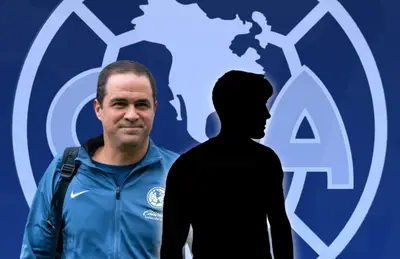 André Jardine y silueta de jugador/ Foto Peakpx.