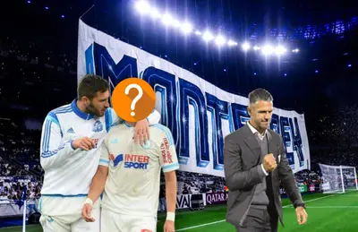 André Pierre Gignac con futbolista oculto y Martín Demichelis celebrando/ Foto Posta Deportes.