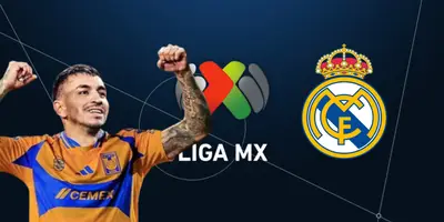 Ángel Correa junto al logo del Real Madrid / FOTO MINUTO FINAL