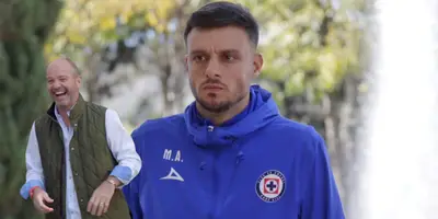 Anselmi en entrenamiento con Cruz Azul. Foto: ESTO