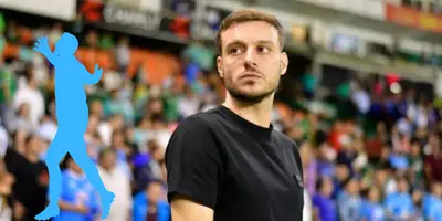 Anselmi en partido. Foto; Récord