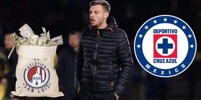 Anselmi y los 64 millones que buscará robarse en el Cruz Azul vs San Luis