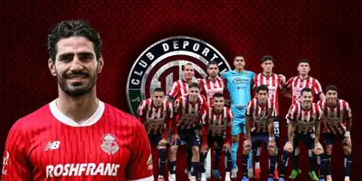 Antonio Briseño junto a futbolistas de Chivas / FOTO FACEBOOK