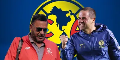 Antonio Mohamed junto a André Jardine / FOTO JUAN FÚTBOL