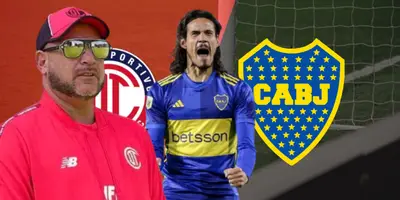 Antonio Mohamed junto a Edinson Cavani / FOTO SPORT JUDGE