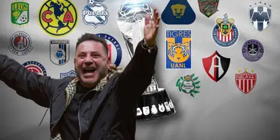 Antonio Mohamed junto a equipos de la Liga MX / FOTO GETTY IMAGES