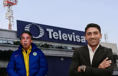 Antonio Naelson Sinha sonriendo y Emilio Azcárraga serio/ Foto Expansión.
